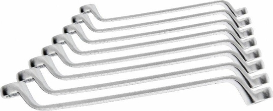 Picture of Högert Technik Zestaw kluczy oczkowych 8 szt., CrV, 6-22 mm, DIN 838 HT1W598
