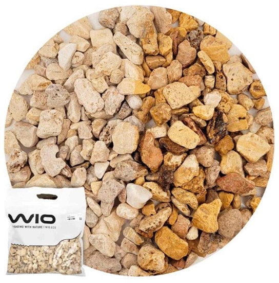 Picture of HORECA - SUROWCE WIO White Adder Gravel, gravel, dekoracyjny, biay, 2kg, worek