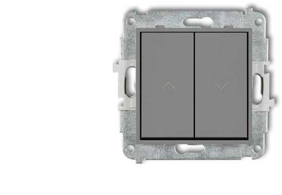 Изображение ICON Mechanizm cznika aluzjowego z podtrzymaniem szary mat 27IWP-88