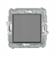 Изображение ICON Mechanizm cznika krzyowego (jeden klawisz bez piktogramu) szary mat 27IWP-6.1