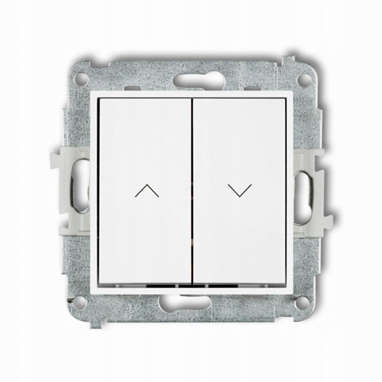 Picture of ICON Mechanizm cznika zwiernego aluzjowego biay mat 25IWP-8