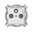 Изображение ICON Mechanizm gniazda abonenckiego RTV-SAT kocowego 1,5dB biay mat 25IGS