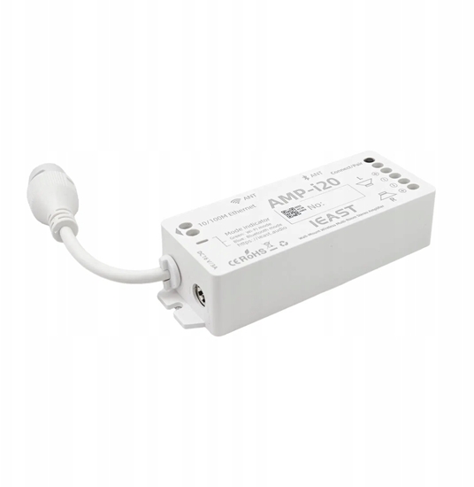 Изображение IEAST AMP-i20 - Bezprzewodowy wzmacniacz stereo multiroom do montau ciennego
