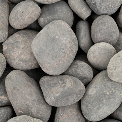 Picture of Ilford Kamienie Black umyte 30-50mm do akwarium i terrarium 10 kg/OPAK