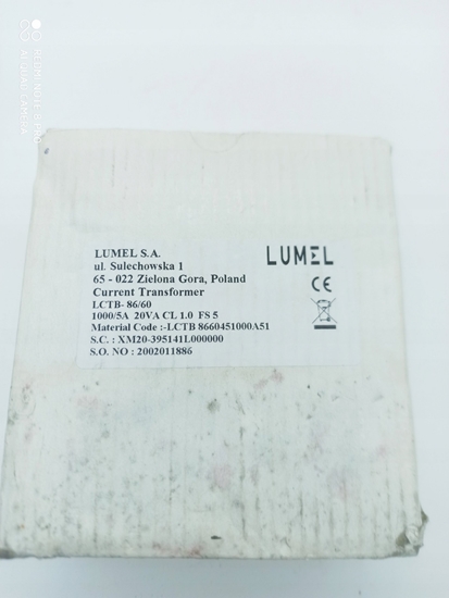 Picture of IME S.p.A. Przekadnik prdowy z otworem na szyn 86/60 (45) 1000A/5A klasa 0,5 LCTB 8660451000A55