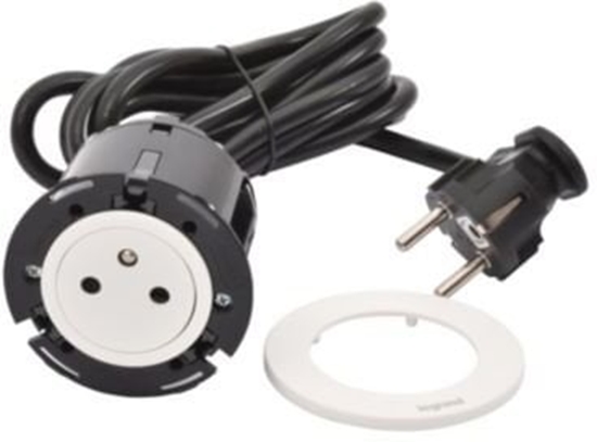 Изображение INCARA Gniazdo meblowe DISQ 60 2p+z 2,0 m biay 654720