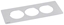 Изображение INCARA Gniazdo meblowe DISQin pokrywa 6 mod. mosaic 45 metal 654759