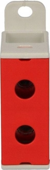 Picture of Incobex Zczka szynowa 1-torowa 50mm2 czerwona ZGX 1x50 szara wer2 ENE-00194