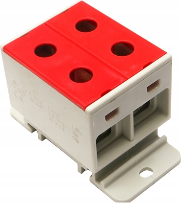 Picture of Incobex Zczka szynowa 2-torowa 35mm2 czerwona ZGX-2x35 czerwona ENE-00170