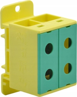 Attēls no Incobex Zczka szynowa 2-torowa 35mm2 óto-zielona ZGX-2x35 óto-zielona ENE-00172