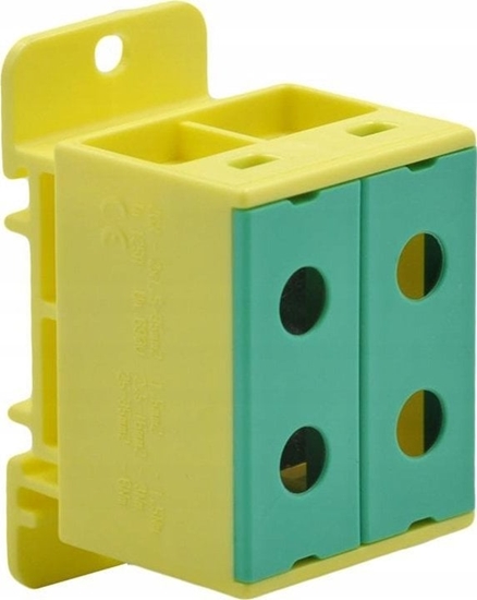 Picture of Incobex Zczka szynowa 2-torowa 35mm2 óto-zielona ZGX-2x35 óto-zielona ENE-00172