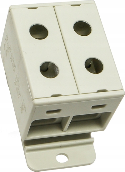 Picture of Incobex Zczka szynowa 2-torowa 35mm2 szara ZGX-2x35 szara ENE-00169