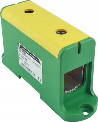 Picture of Incobex Zczka szynowa jednopolowa ZGX 1x150 mm2 óto-zielona (Al-Cu) ENE-00387