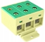 Picture of Incobex Zczka szynowa jedno-polowa ZGX 3x35 mm2 óto-zielony (Al/Cu) ENE-00493