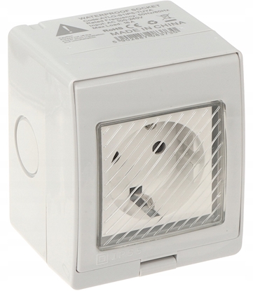 Picture of INTELIGENTNE GNIAZDO ELEKTRYCZNE ATLO-S1IP5-SCH-TUYA Wi-Fi, Tuya Smart