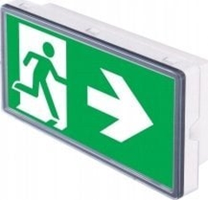 Picture of Intelight Oprawa ewakuacyjna/awaryjna VELLA LED ECO* SO 125 A 1H MT IP44 BLK / INLEWA 93696