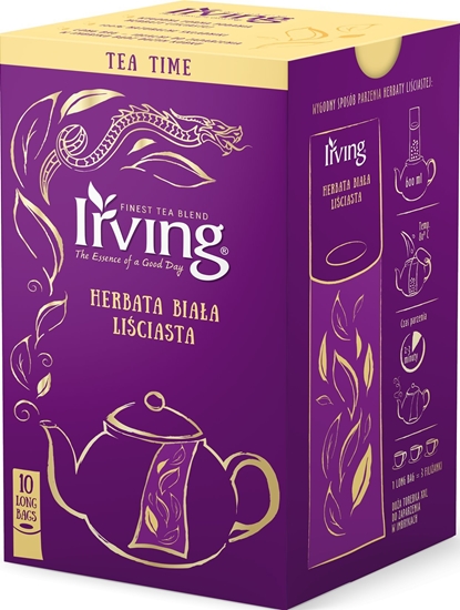 Изображение Irving Herbata biaa liciasta XXL 10 torebek