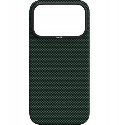 Picture of Yaxo Etui na telefon Aramid Fiber Ultra Slim Case MagSafe iPhone 17 Pro Max Tropic Green