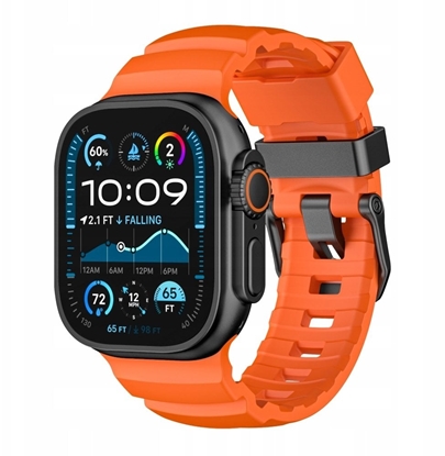 Изображение Yaxo Pasek do Apple Watch Rugged Evo Sport Band 44/45/46/49 mm Magma Orange