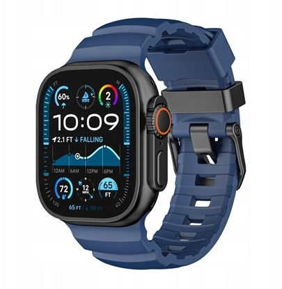 Изображение Yaxo Pasek do Apple Watch Rugged Evo Sport Band 44/45/46/49 mm Ocean Blue