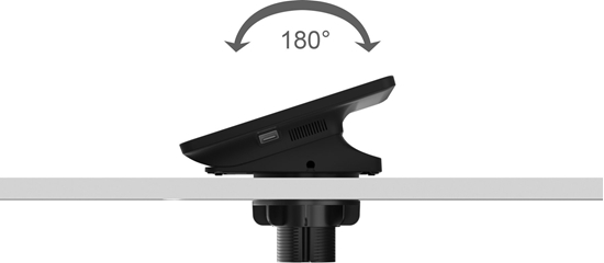 Picture of Yealink CTP25 Mount Kits, Bracket, Black, Wall, 180°, 1 pc(s)