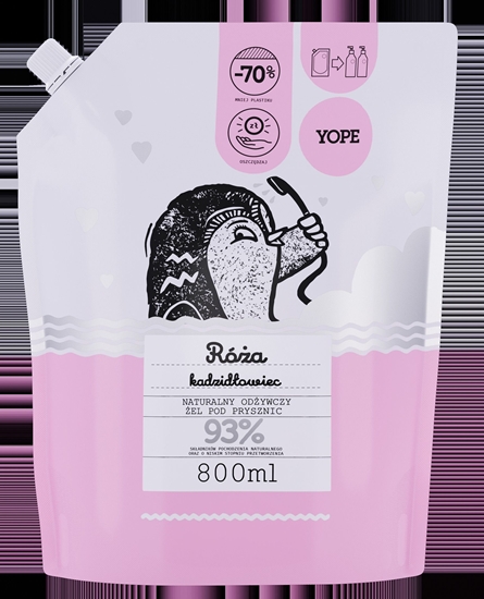 Picture of Yope el pod Prysznic Róa i Kadzidowiec 800 ml