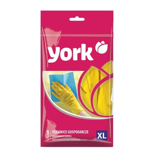 Picture of York Household Latex Gloves Size XL