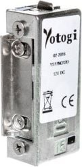 Изображение Yotogi Elektrozaczep NO 12V DC symetryczny rewersyjny wbudowana dioda (YS17NO12D)