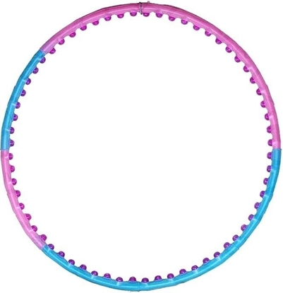Picture of Jinpoli Hula-Hop z kulkami Wide niebieskie 110cm (5696)