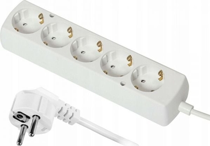 Изображение Jonex przeduacz 5-gniazd 16A 3m biay (PS-570S/ 3,0m/3x1,5)