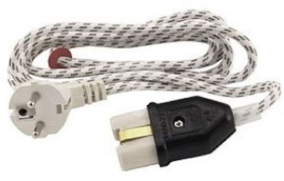 Picture of Jonex Przewód przyczeniowy 2m z nasadk NZU-1 do pracy na gorco baweniany (PPN/ 2m)