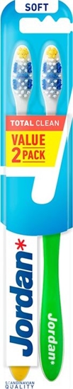 Picture of Jordan  Szczoteczka do zbów Total Clean mikka 1 op.- 2 sztuki - 1256140320