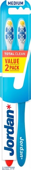 Picture of Jordan  Szczoteczka do zbów Total Clean rednia 2 sztuki