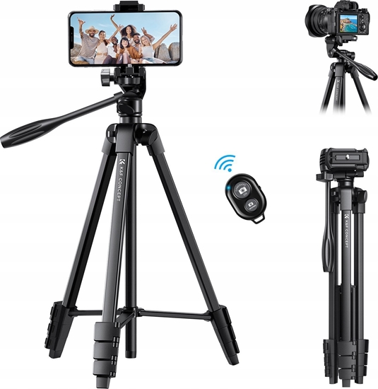 Picture of K&F Lekki statyw 150cm ze sterowaniem BT B174A1