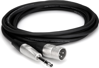 Picture of Kabel Hosa Jack 6.3mm - XLR 3.05m srebrny (HSX-010)