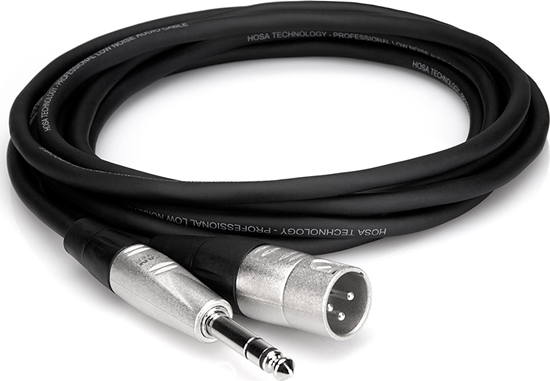 Изображение Kabel Hosa Jack 6.3mm - XLR 3.05m srebrny (HSX-010)