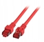 Picture of Kabel krosowy patchcord securityNET S/FTP kat.6 czerwony 0,25m LSZH PC-6SFTPLSZH-RD0.25