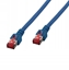 Picture of Kabel krosowy patchcord securityNET S/FTP kat.6 niebieski 1m LSZH PC-6SFTPLSZH-BU1