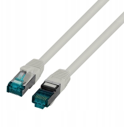 Picture of Kabel krosowy patchcord securityNET S/FTP kat.6A szary 1,5m LSZH PC-6ASFTPLSZH-GY1.5
