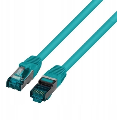 Picture of Kabel krosowy patchcord securityNET S/FTP kat.6A zielony 1m LSZH PC-6ASFTPLSZH-GN1
