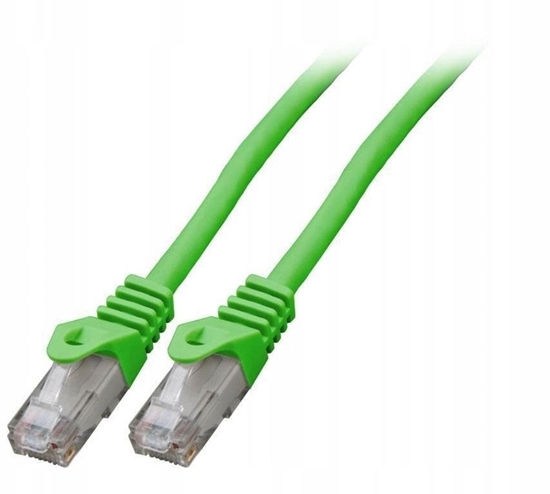 Picture of Kabel krosowy patchcord securityNET UTP kat.6 zielony 1,5m LSZH PC-6UTPLSZH-GN1.5
