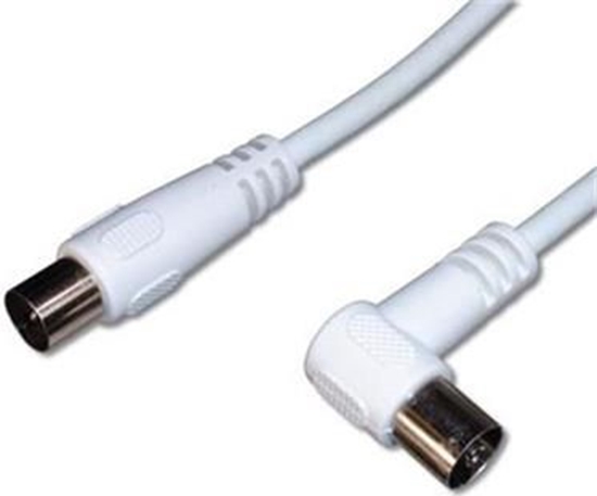 Picture of Kabel PremiumCord Antenowy 10m biay (ktmf10U)