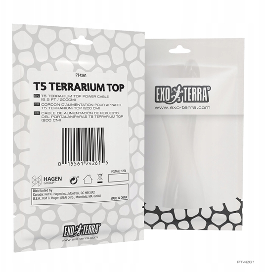 Изображение Kabel zasilajcy do T5 Terrarium Top, 200 cm
