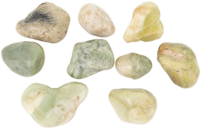 Picture of Kamienie polerowane Jade 50-80 mm do akwarium terrarium 10 kg/OPAK