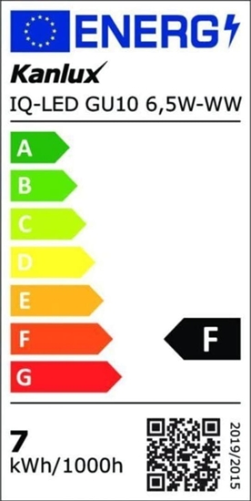 Picture of Kanlux arówka LED IQ-LED GU10 6-5W-WW 510lm 2700K barwa ciepa 35240