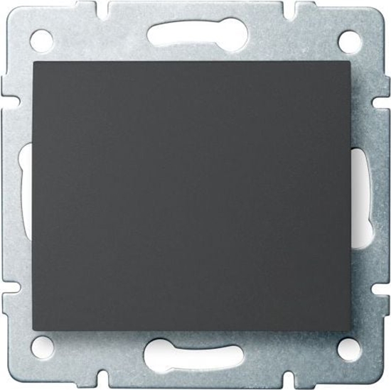 Picture of Kanlux cznik jednobiegunowy Logi rubowy 10AX 250V grafit (25243)