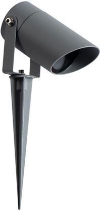 Attēls no Kanlux Oprawa ogrodowa GRIBLO 7 GR PAR16 LED GU10 MAX 7W IP65 antracytowy 36432