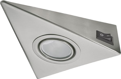 Attēls no Kanlux Oprawa podszafkowa Zepo LFD-T02/S-C/M 20W G4 IP20 matowy chrom (04386)