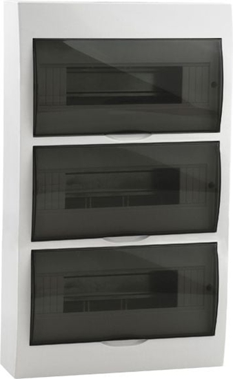Изображение Kanlux Rozdzielnica moduowa DB312S 3 x 12 IP40 natynkowa 470 x 307 x 100mm (3836)