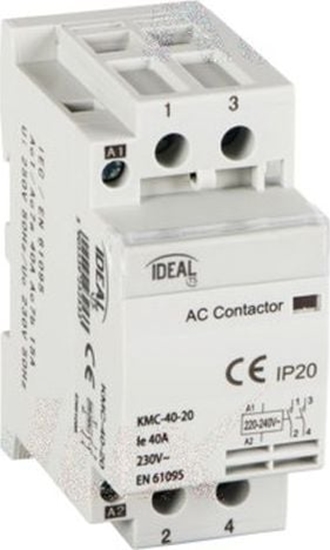 Изображение Kanlux Stycznik moduowy 40A 2Z 0R 230V AC KMC-40-20 23253